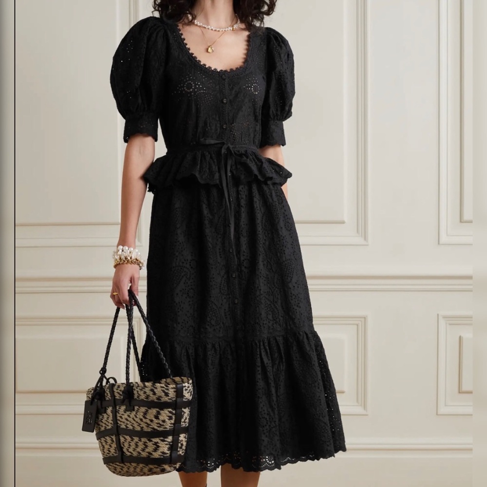 Ulla Johnson Elodie Broderie Anglaise eyelet dress